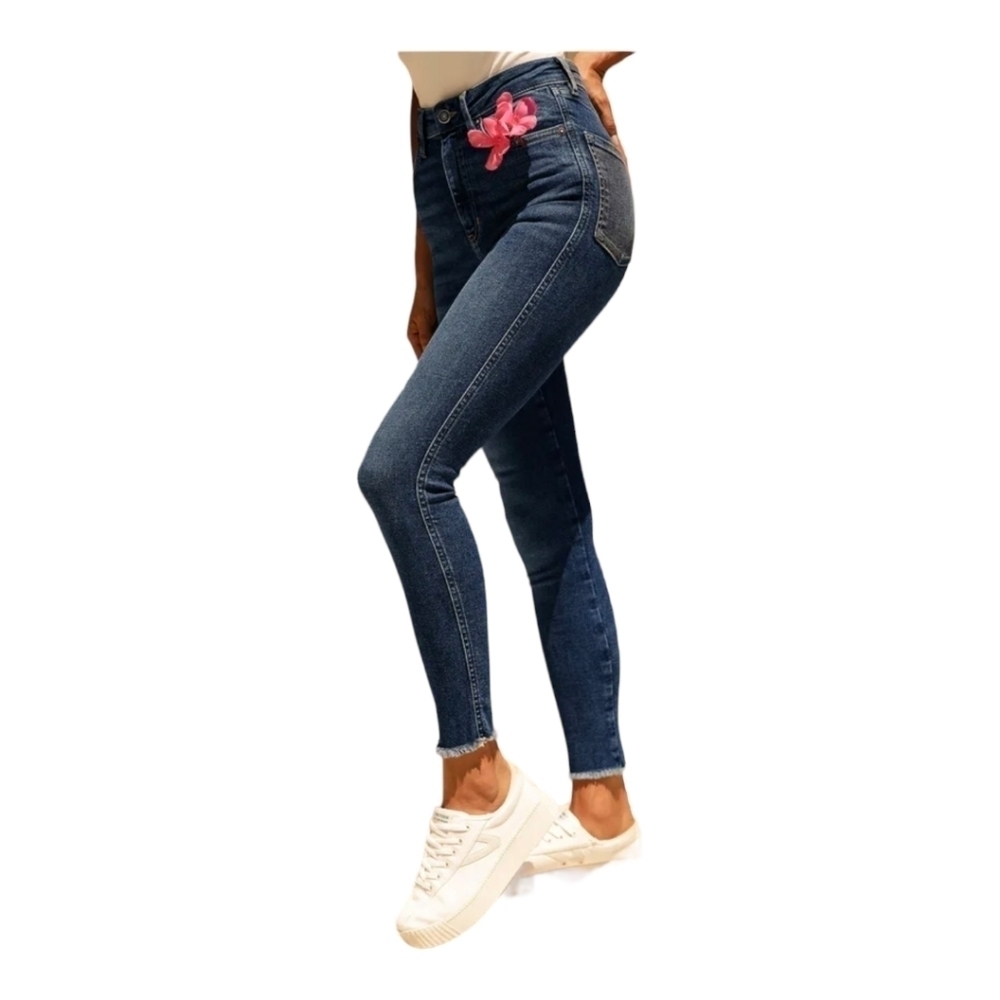Free People We The Free Raw High-Rise Jegging Jeans - Picture 2 of 9